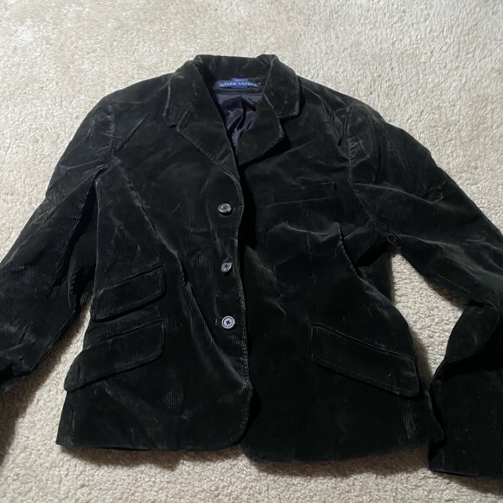 Black Ralph Lauren Jacket Womans Size 12